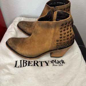 NWOT Liberty Black Studded Boots